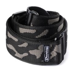   Dunlop D3810GY Gitárheveder klasszikus-szürke / STRAP CAMMO GRAY-EA    