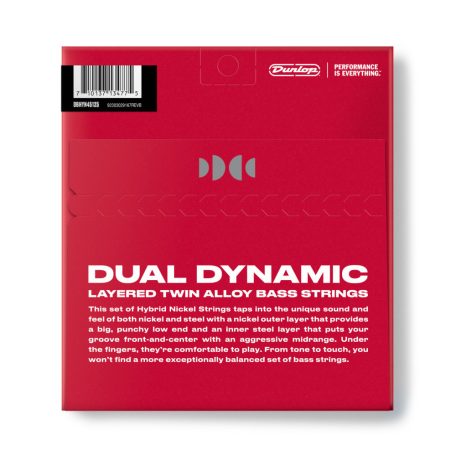 Dunlop DBHYN45125 Hibrid basszusgitár húr - 5 húros    