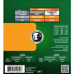   Elixir 14052 NanoWeb 4 húros nikkel basszusgitár húr 45-100