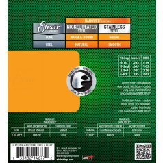 Elixir 14677 NanoWeb acél basszusgitár húr 45-105