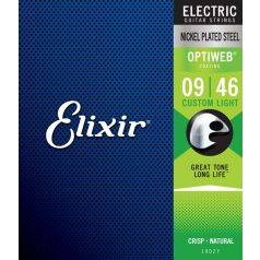 Elixir 19027 OptiWeb elektromos gitárhúr 09-46