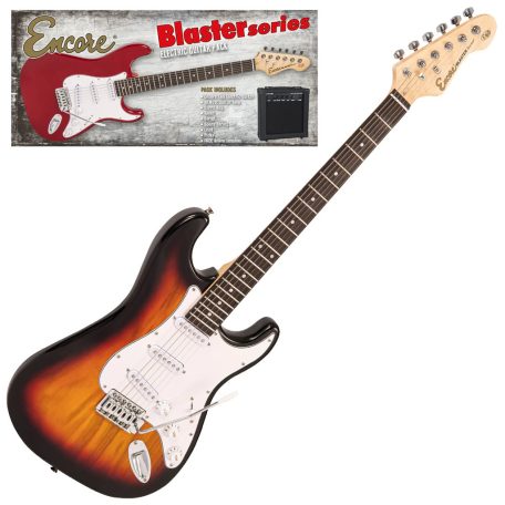 ENCORE EBP-E60SB elektromos gitár szett