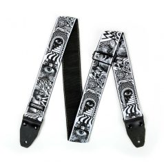 Dunlop ILD04 Gitárheveder - I LOVE DUST SKULLS-B/W-EA  
