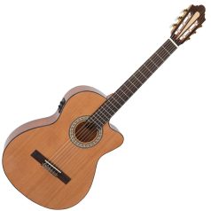   SANTOS MARTINEZ SM450CE Preludio Cutaway elektro klasszikus gitár