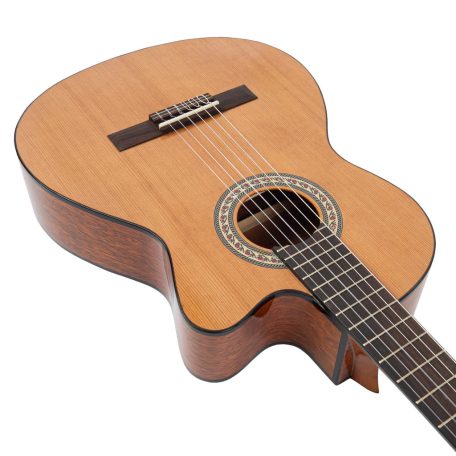 SANTOS MARTINEZ SM450CE Preludio Cutaway elektro klasszikus gitár