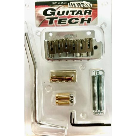 Wilkinson WVP2CR Tremolo Guide Style / 1+1 hole /, króm